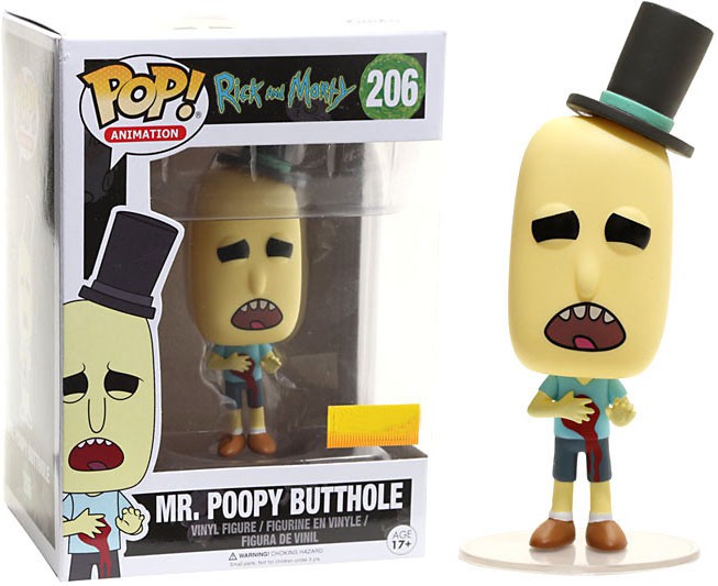 professor poopybutthole funko