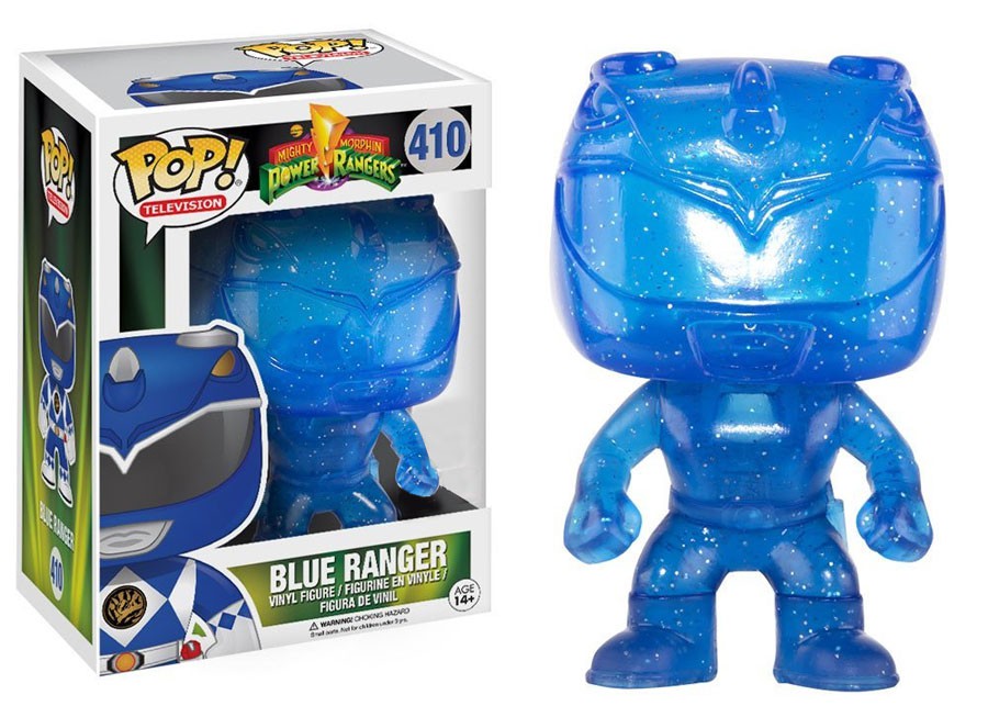 Power Rangers Funko POP! TV Blue Ranger Exclusive Vinyl Figure
