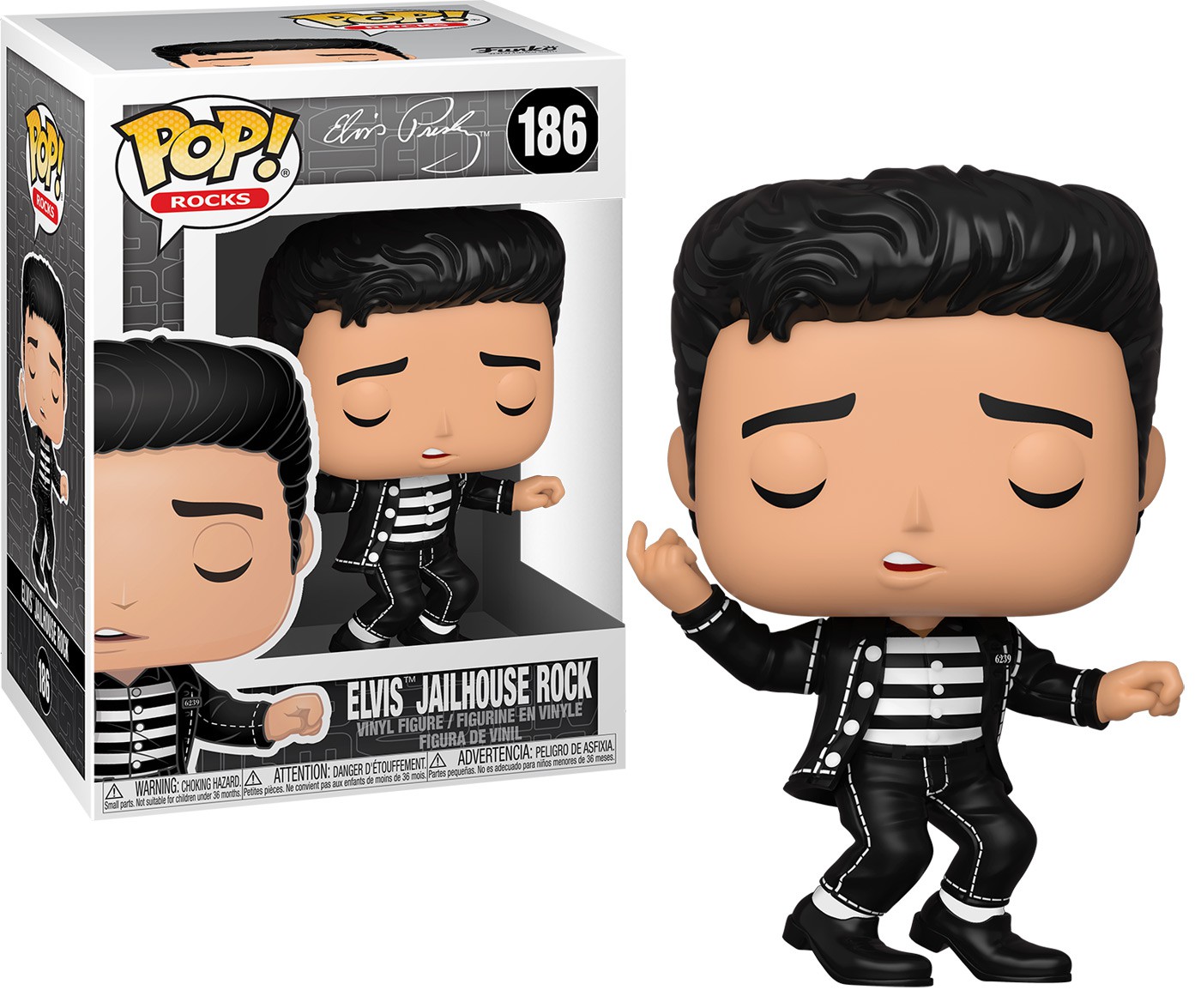 Funko POP! Rocks Jailhouse Rock Elvis Presley Vinyl Figure