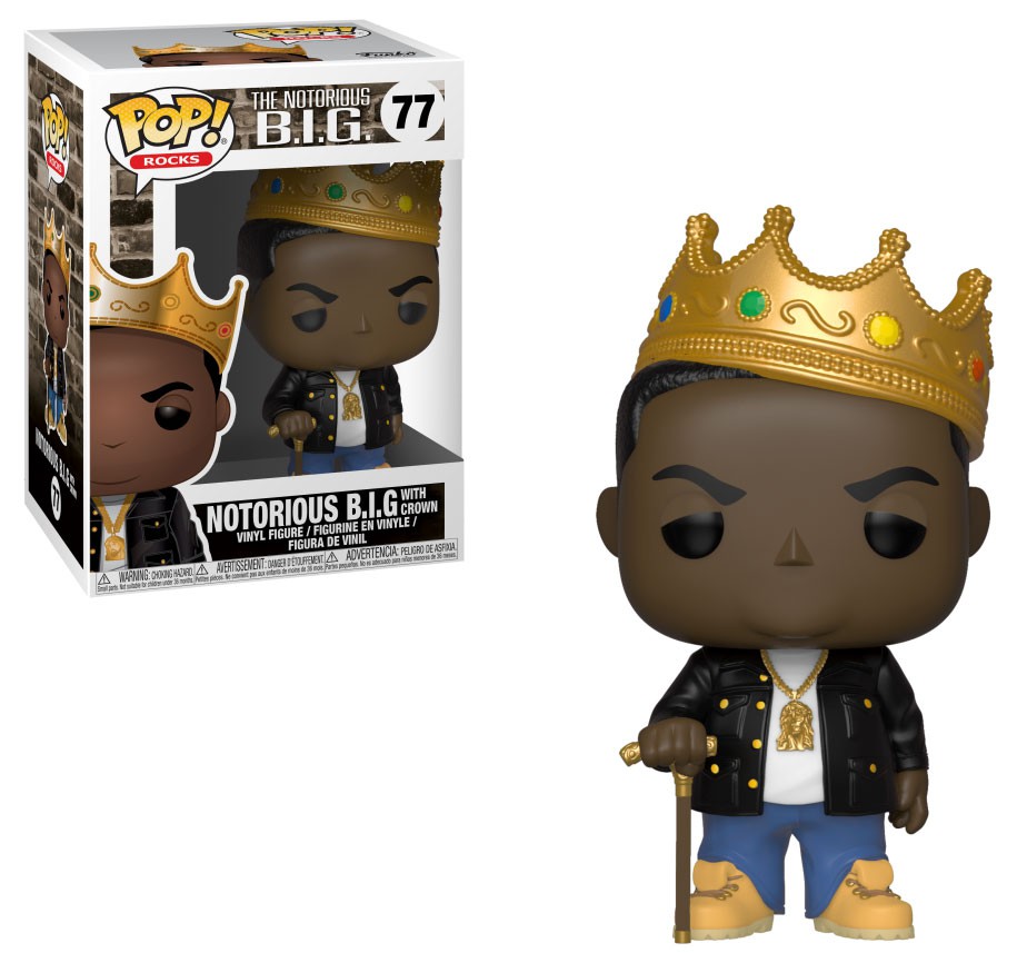 その他 Funko Notorious B.I.G. COMICON biggie POP! Rocks Notorious BIG (Biggie Smalls) Vinyl Figure #77