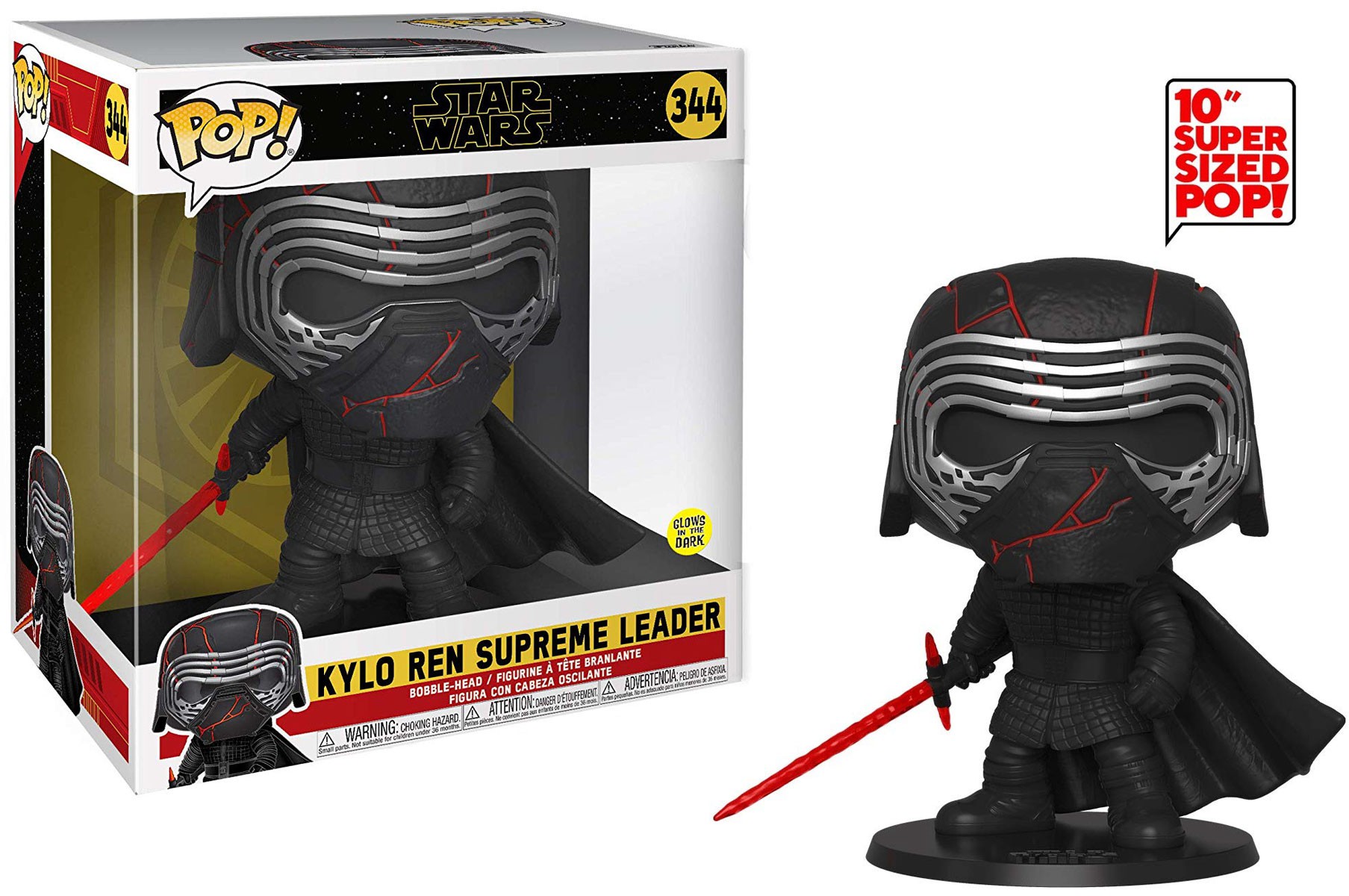 POP Star Wars Kylo Ren Supreme Leader 10-Inch Vinyl Figure