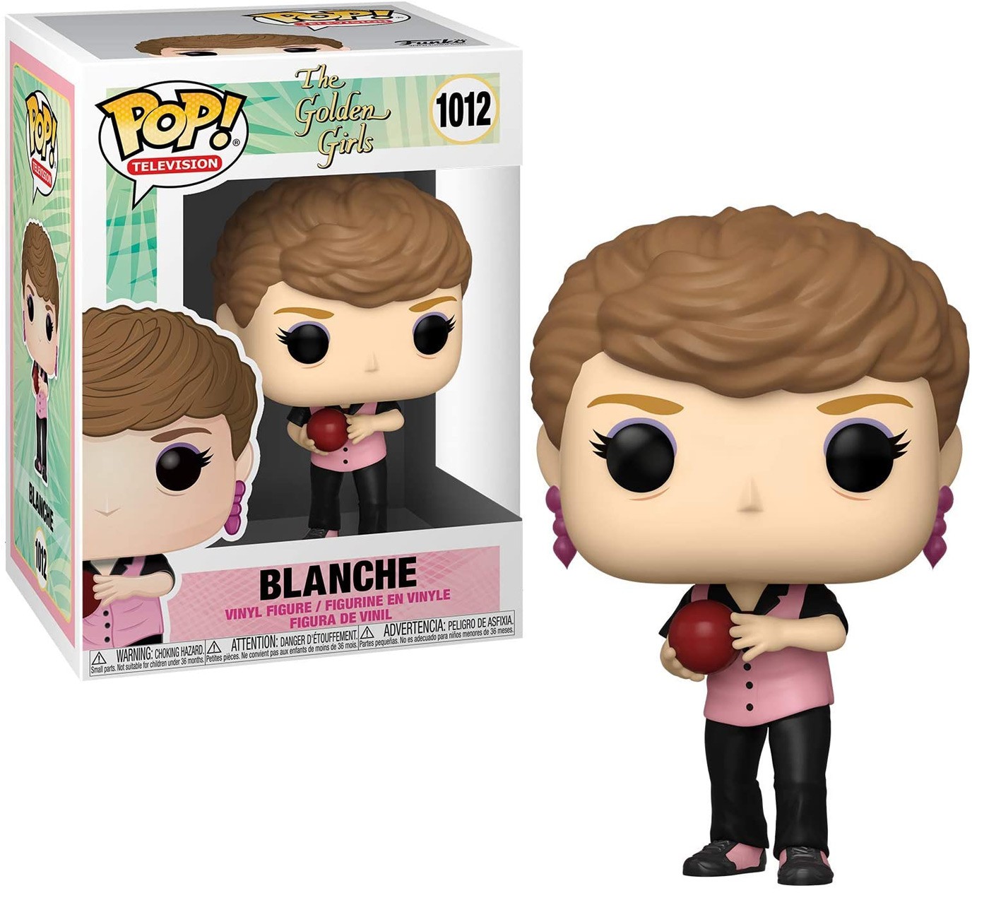 FUNKO POP! Golden Girls - Blanche, 40° Anniversario [2025] Vinile - Foto 4
