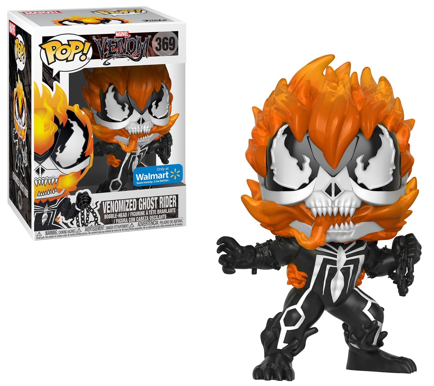 venomized ghost rider blue flame