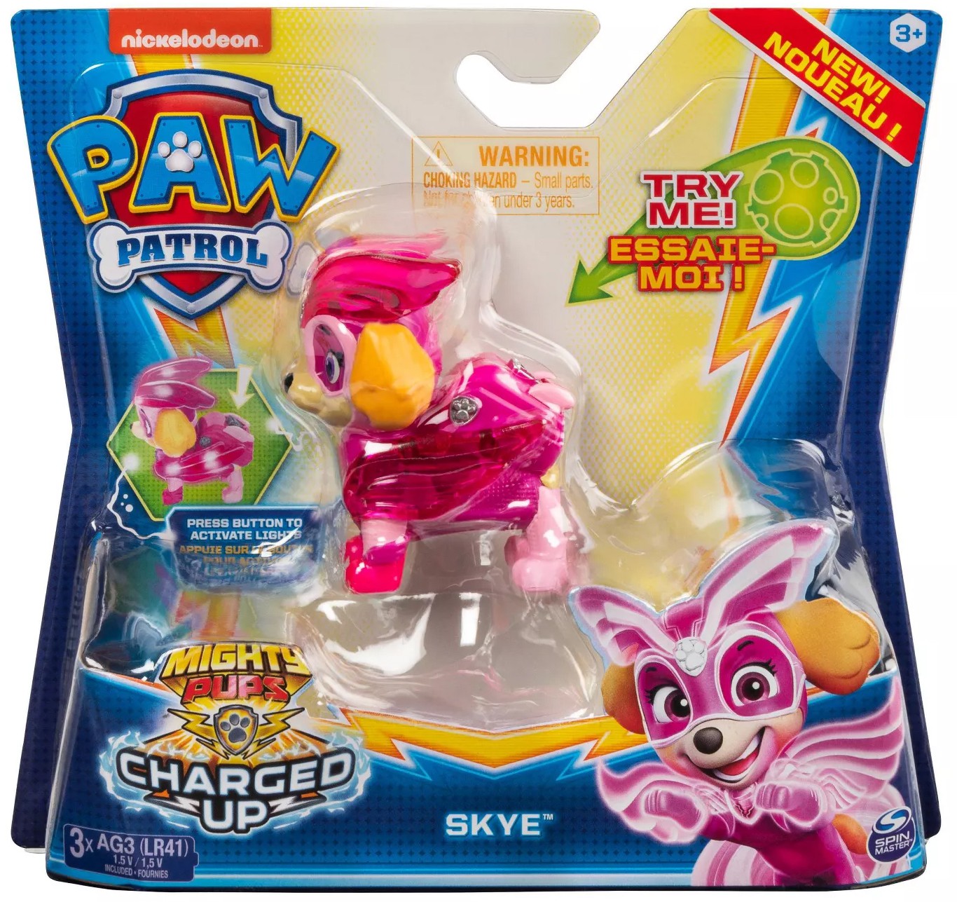 paw patrol mighty pups skye