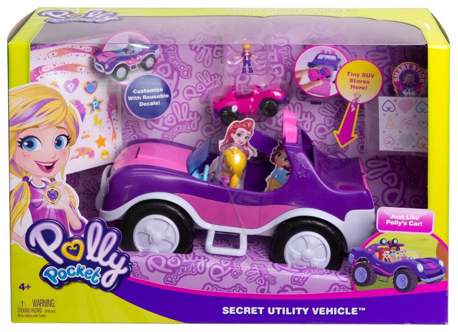 polly pocket vehicle