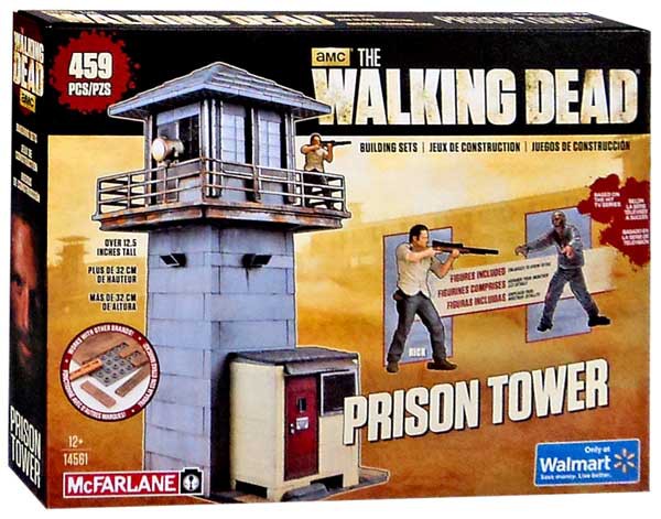 RICK GRIME WALKER FIGURES 14561 MCFARLANE TOYS THE WALKING DEAD PRISON TOWER