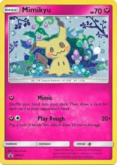 ポケモンカード ミミッキュ SM163 海外版プロモ Mimikyu Pokemon Sun & Moon Promo Holo Rare Mimikyu SM163 | eBay