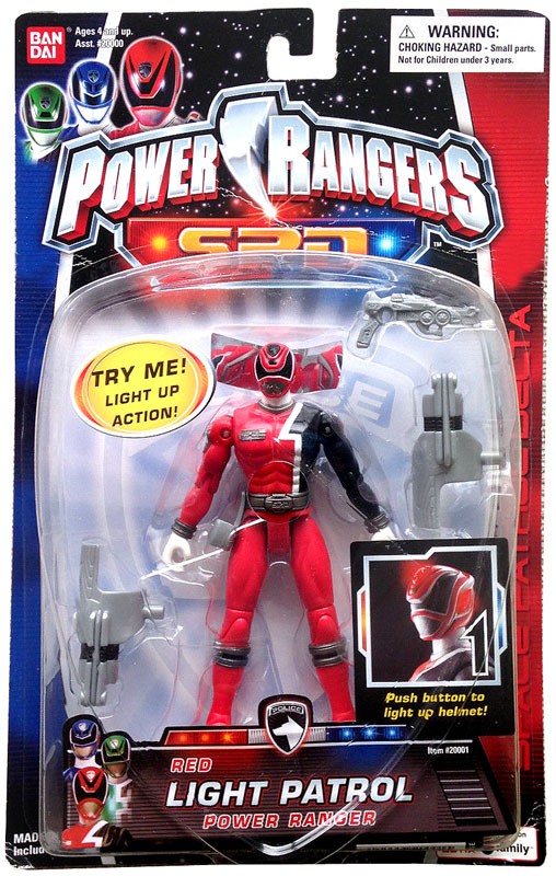 Bandai Toys Power Rangers SPD Red Light Patrol Power Ranger Action Figure