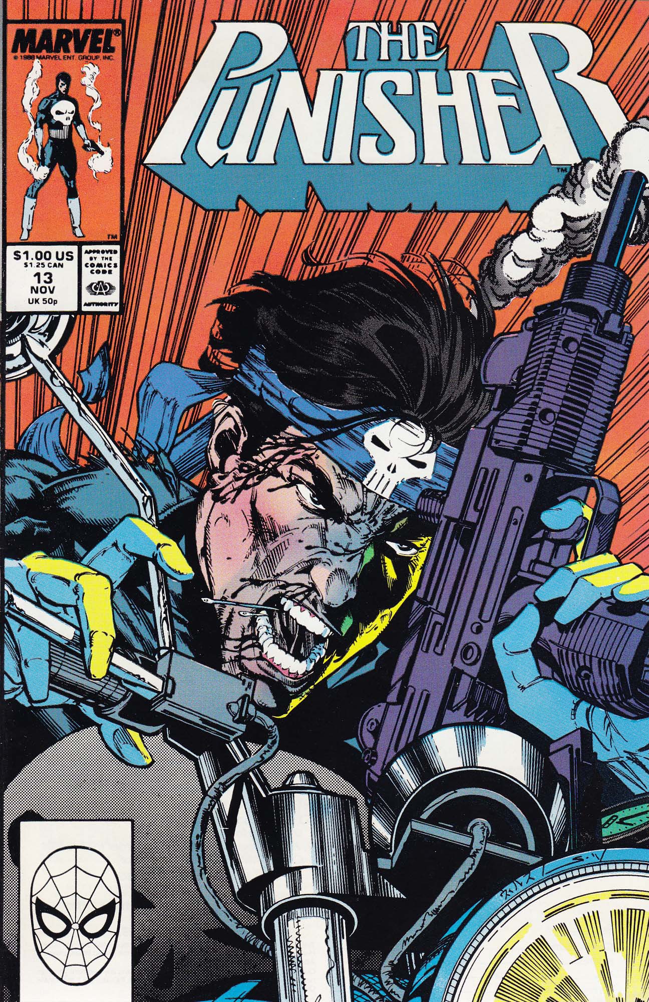 9.4 PUNISHER #11 MARVEL COMICS JUNE 2017 NM
