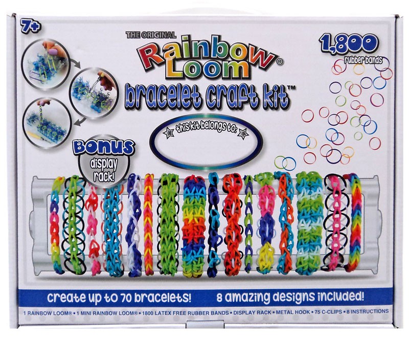 Rainbow Loom Bracelet Craft Kit 