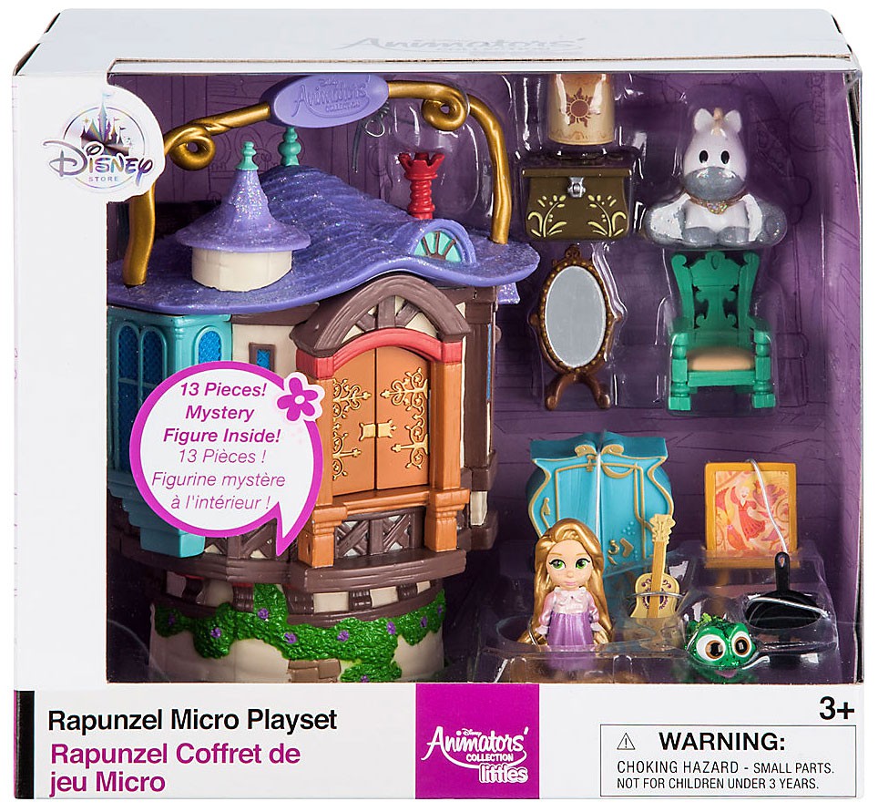 rapunzel micro playset