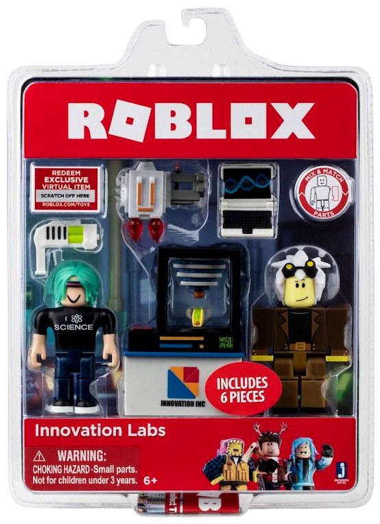 Roblox Innovation Labs Action Figure 2 Pack 681326107422 Ebay - roblox lunya action figure