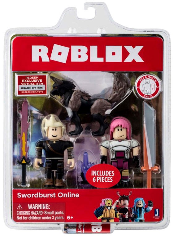 Roblox Swordburst Online Action Figure 2 Pack 681326107446 Ebay - enchantress wolf roblox