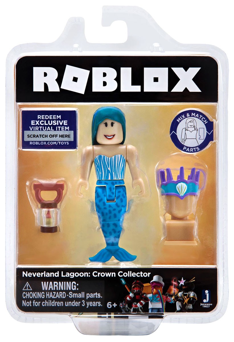 Roblox Neverland Lagoon Crown Collector Action Figure Ebay - neverland lagoon roblox toy