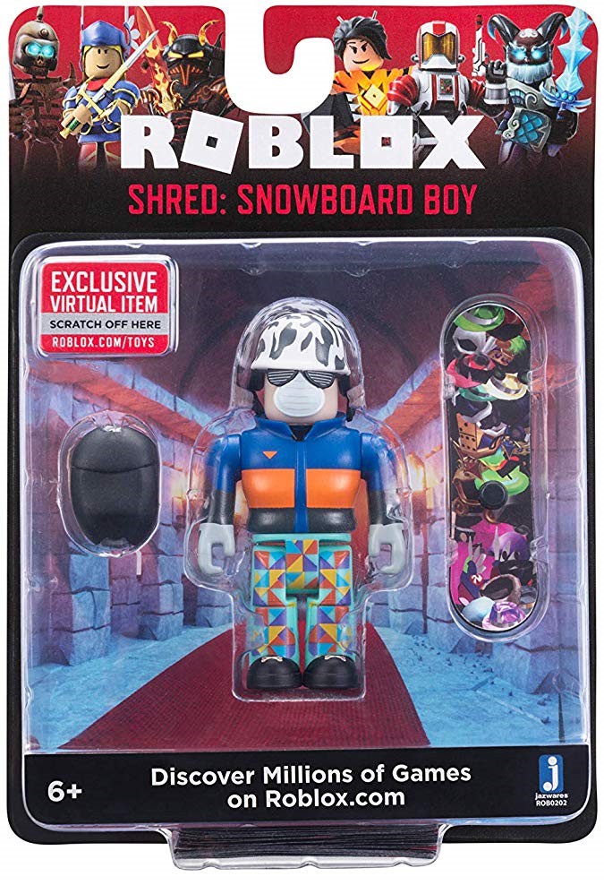 Roblox Shred Snowboard Boy Action Figure 191726004073 Ebay
