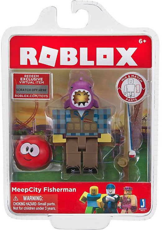 Roblox Meepcity Fisherman Action Figure 681326107156 Ebay