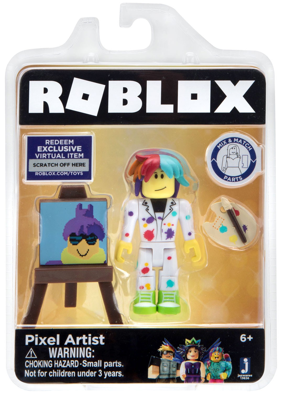 Roblox Celebrity Collection Pixel Artist Action Figure 681326198369 Ebay - roblox celebrity collection pixel artist action figure new in box