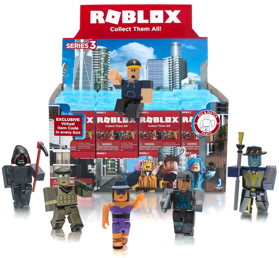 Roblox Series 1 2 3 4 Mystery Red Box Figures Kids Toys Packs Virtual Game - roblox toys suprise box 6in1 set