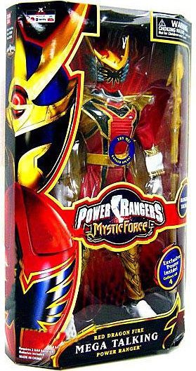 power rangers red dragon toy