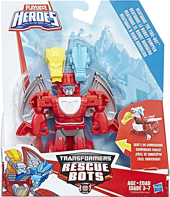 Transformers Playskool Heroes Rescue Bots Tango Heatwave Action