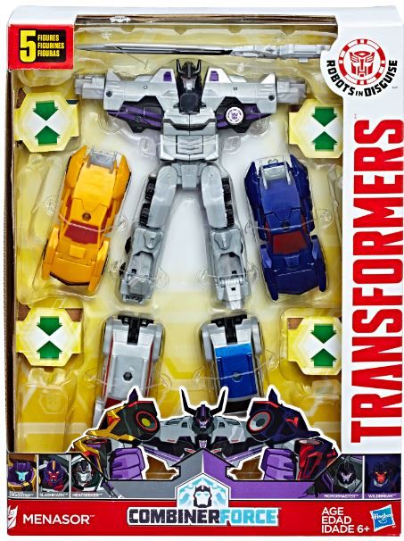 transformers robots in disguise combiner force menasor toy
