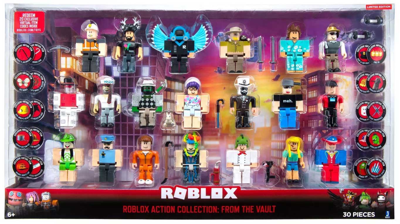 roblox action collection from the vault 20 figure pack