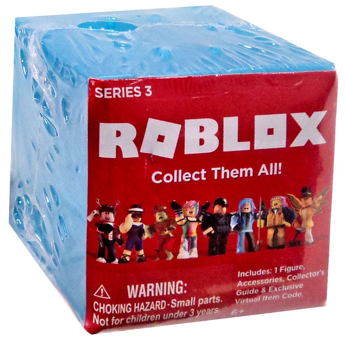 Details About Roblox Red Series 3 Mystery Pack Blue Cube - 