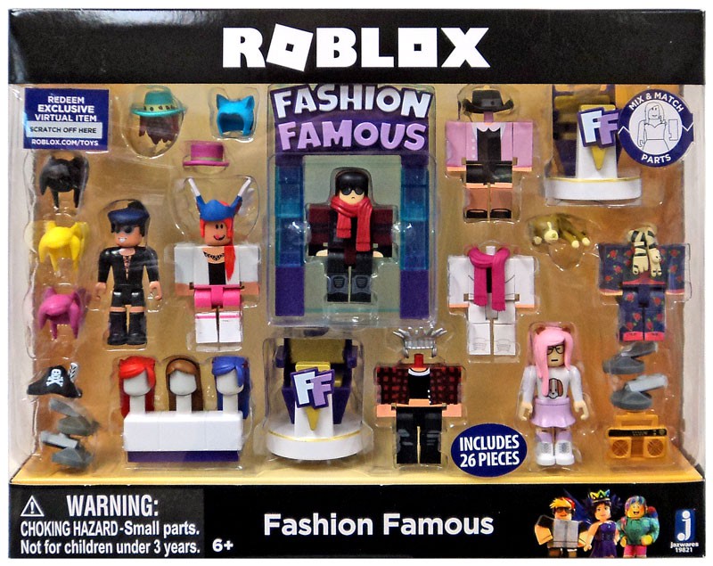 Roblox Fashion Famous Figure 4 Pack Set 681326198215 Ebay