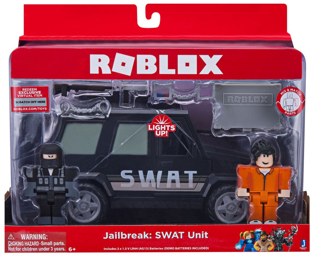 Roblox Jailbreak Swat Unit Figure Set Ebay