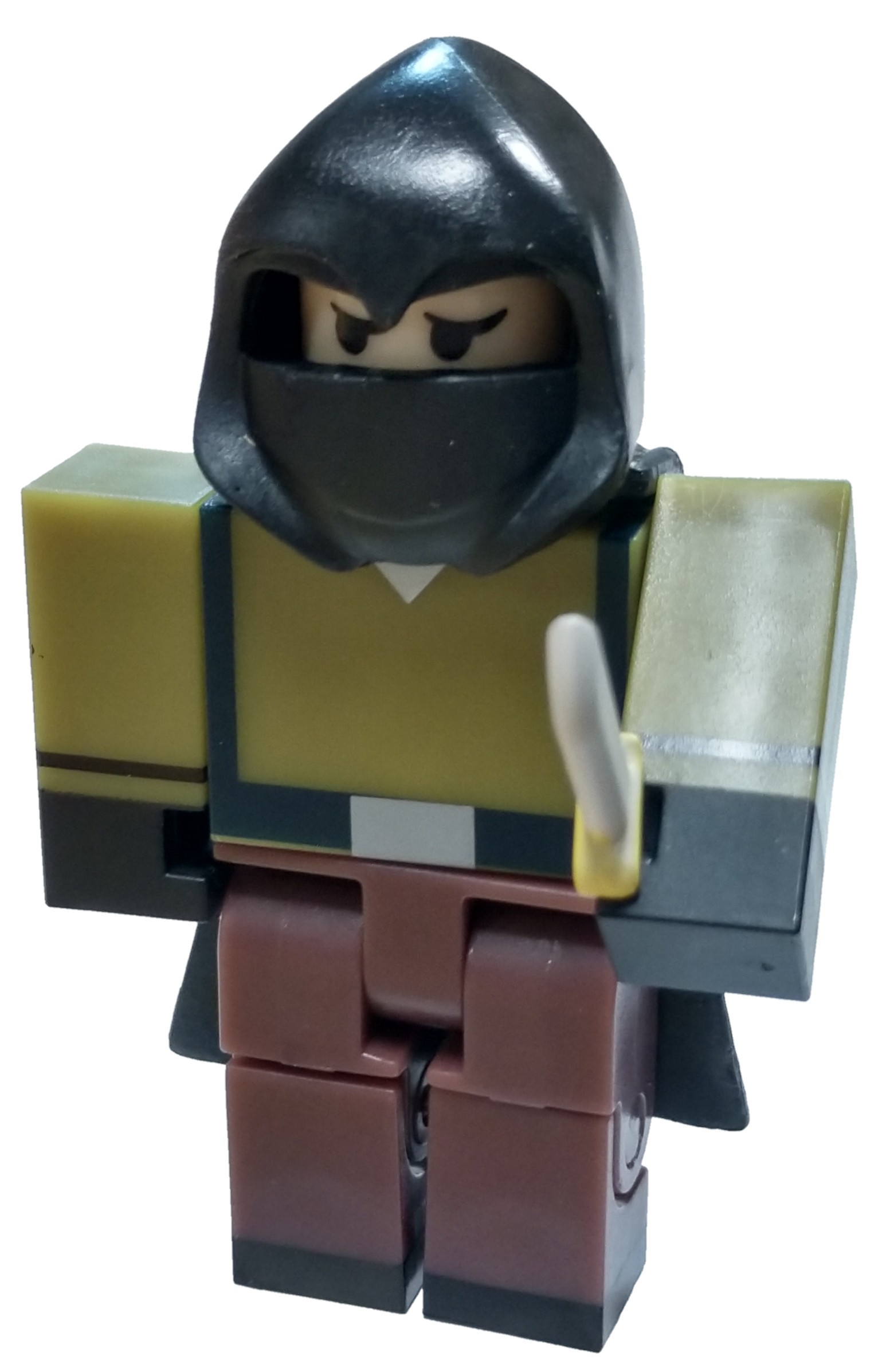 Details About Roblox Hooded Figure Mini Figure No Code Loose - roblox wheelchair mini figure no code loose