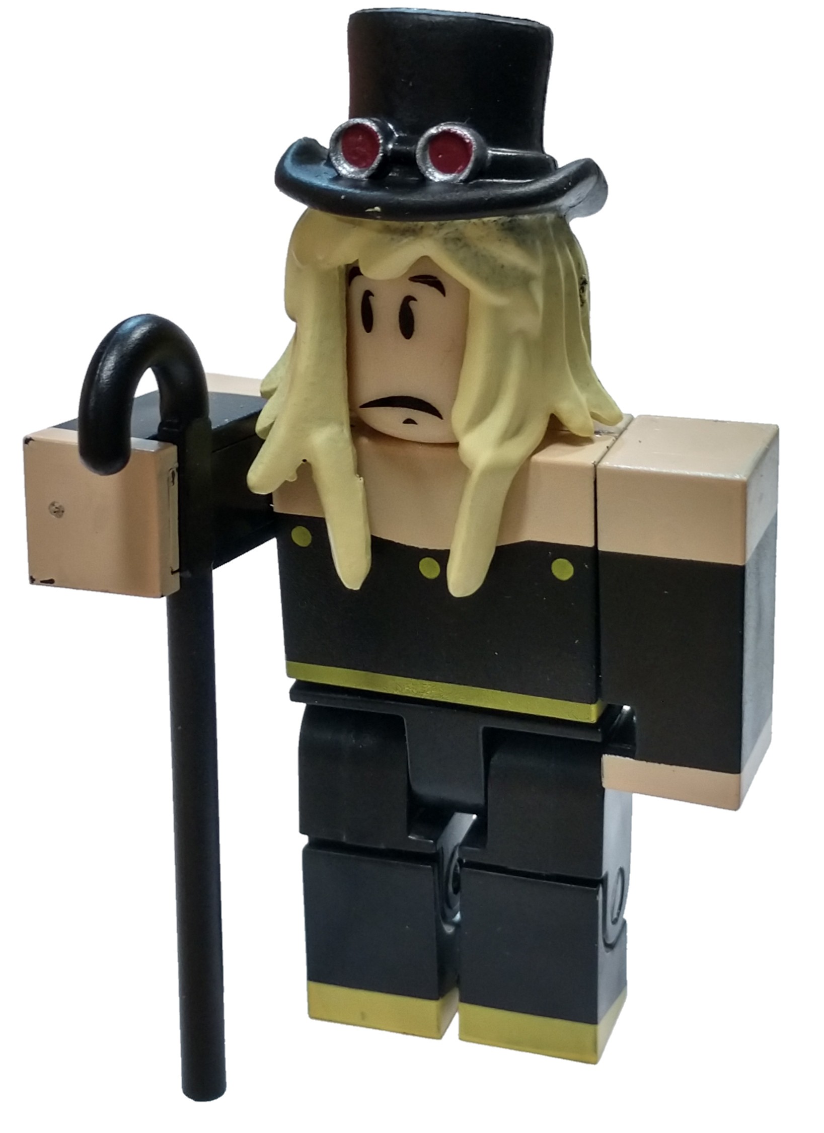 Details About Roblox Suspicious Citizen Mini Figure No Code Loose - code for hats on roblox