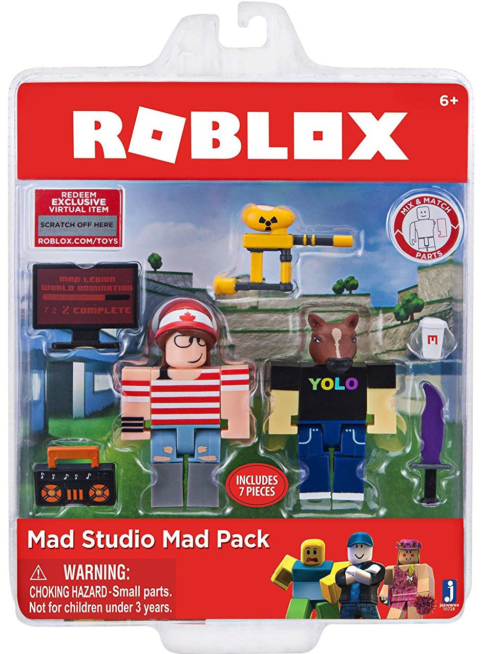 Roblox Mad Studio Game Pack 681326107286 Ebay - roblox enchanted academy 3 action figure 2 pack jazwares toywiz