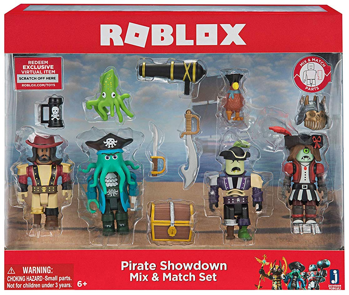 Roblox Mix Match Pirate Showdown Figure 4 Pack Set Ebay