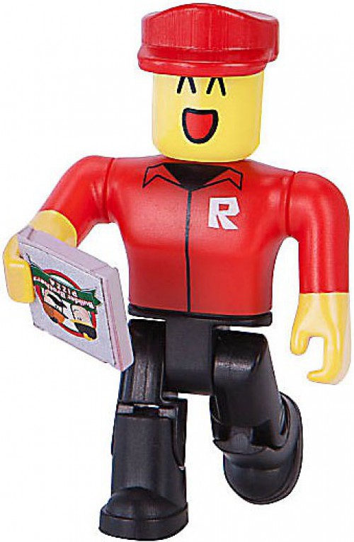 Roblox Pizza Delivery Guy With Pizza Pie Mini Figure No Code Loose 643690338642 Ebay - pizza roblox gear