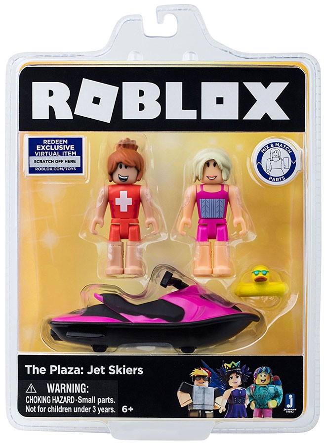 Details About Roblox The Plaza Jet Skiers Action Figure 2 Pack - details about brand new jazwares roblox the plaza jet skiers game pack