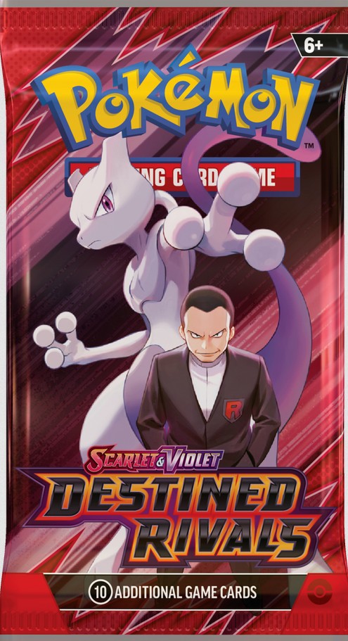 ポケモンカードゲーム デスティンド・ライバルズ パック 10個セット Pokemon Scarlet & Violet Destined Rivals Booster Pack [10 Cards
