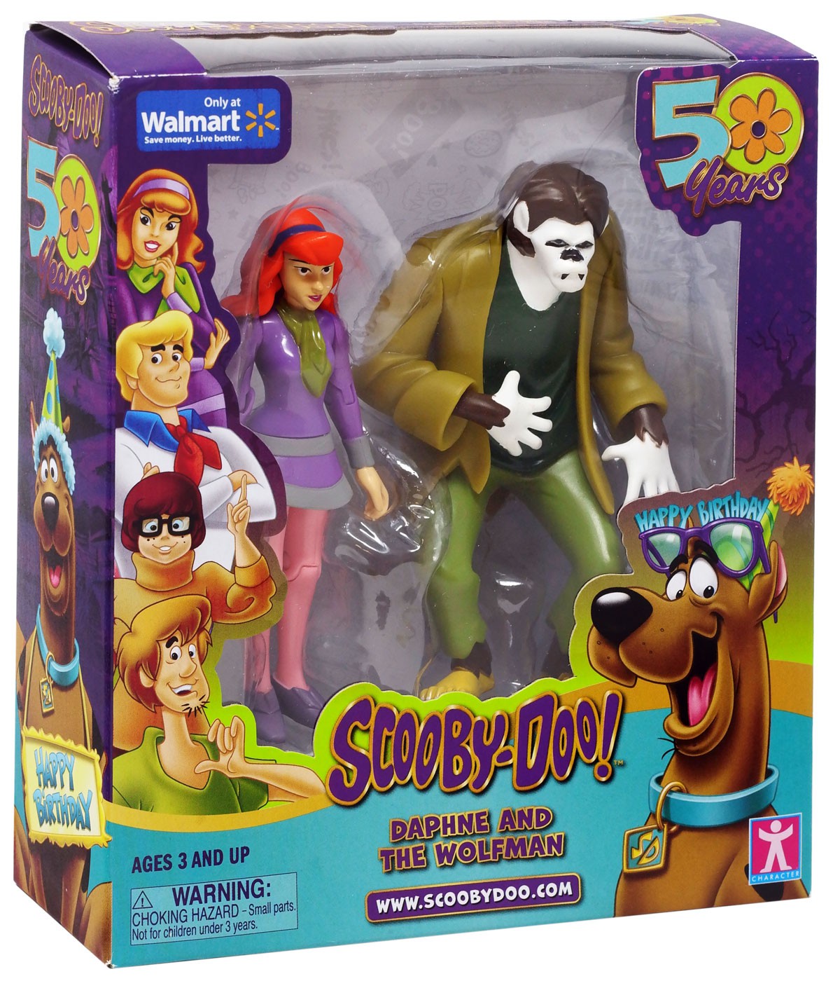 Scooby Doo 50 Years Daphne & The Wolfman Action Figure 2-Pack ...