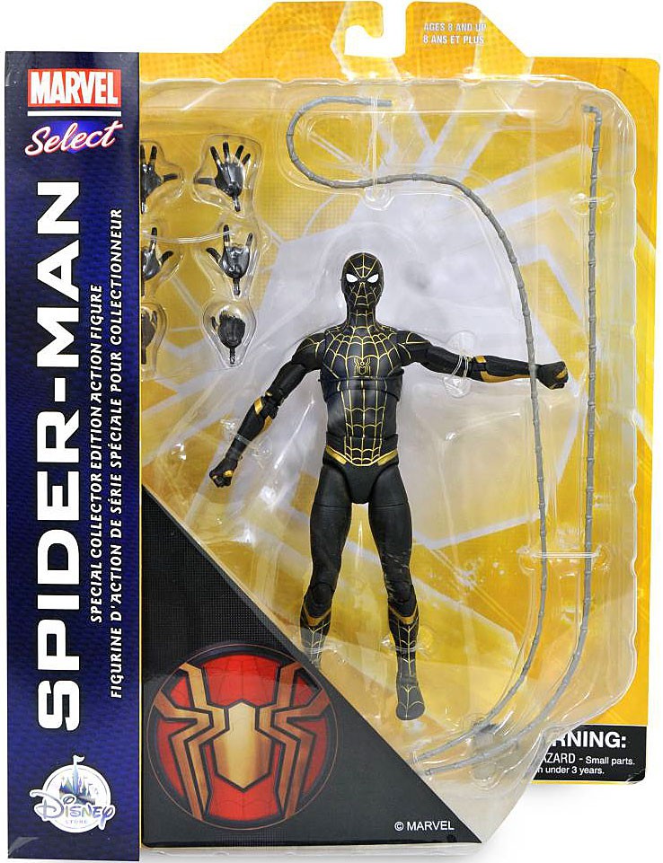 No Way Home Marvel Select Spider-Man Action Figure | eBay