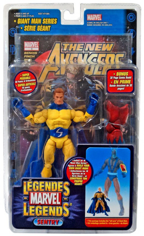 Toy Biz Marvel Legends Giant Man Build A Figure Sentry Exclusive Action ...