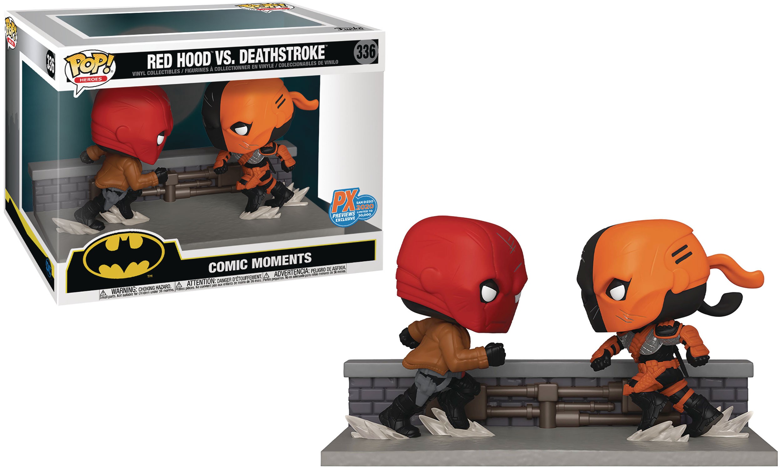 deathstroke vs red hood pop