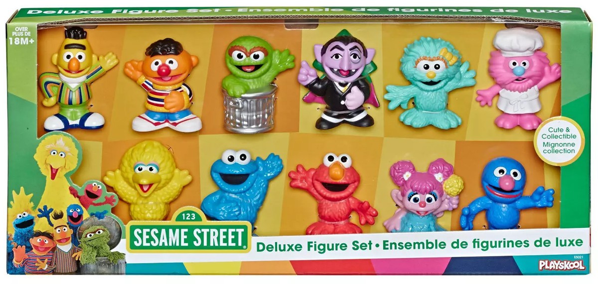 Sesame Street Deluxe Figure Set | eBay