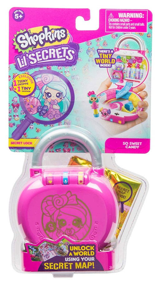 Moose Toys Shopkins Lil Secrets Secret Lock So Sweet Candy Shop