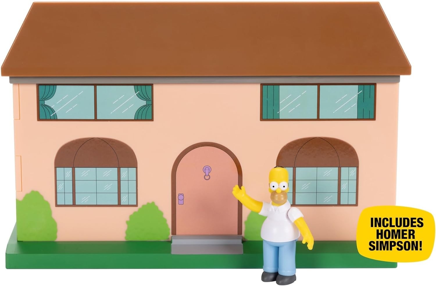 The Simpsons Living Room Diorama House Playset [Inlcudes 2.5