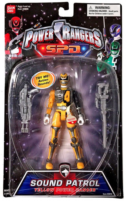 power rangers spd action figures