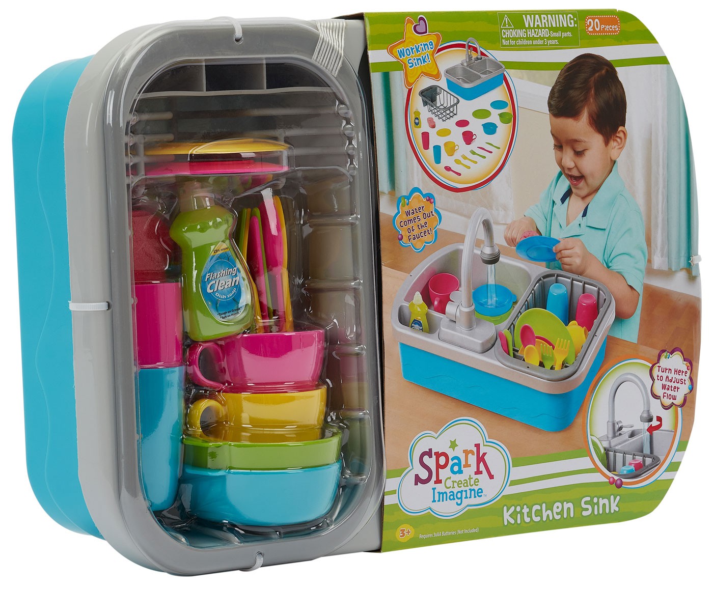 spark kitchen play set 18pc