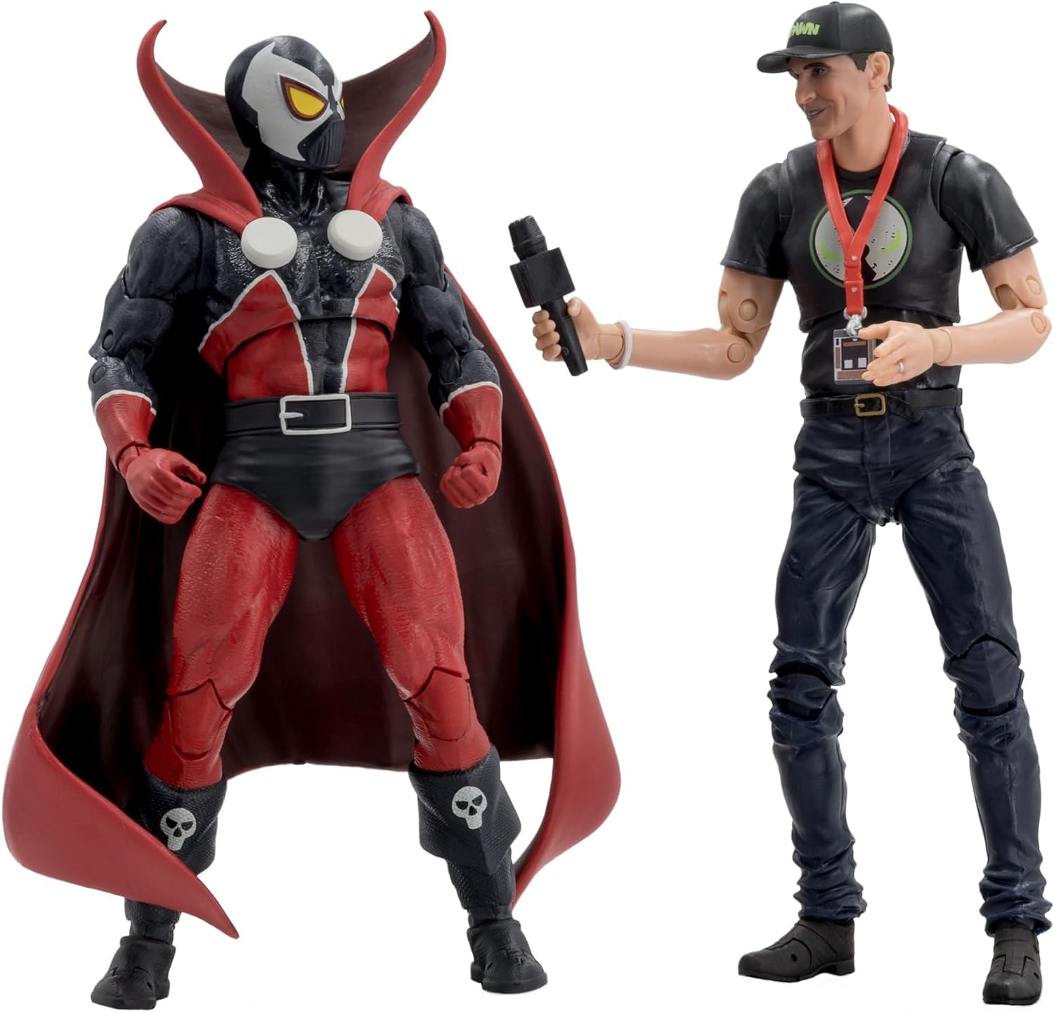 McFarlane Toys 30th Anniversary Spawn & Todd McFarlane Action