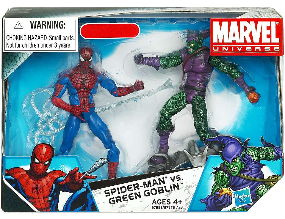 green spiderman figure