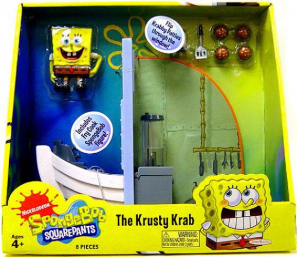 Spongebob Squarepants Krusty Krab Playset Imaginext V 0992