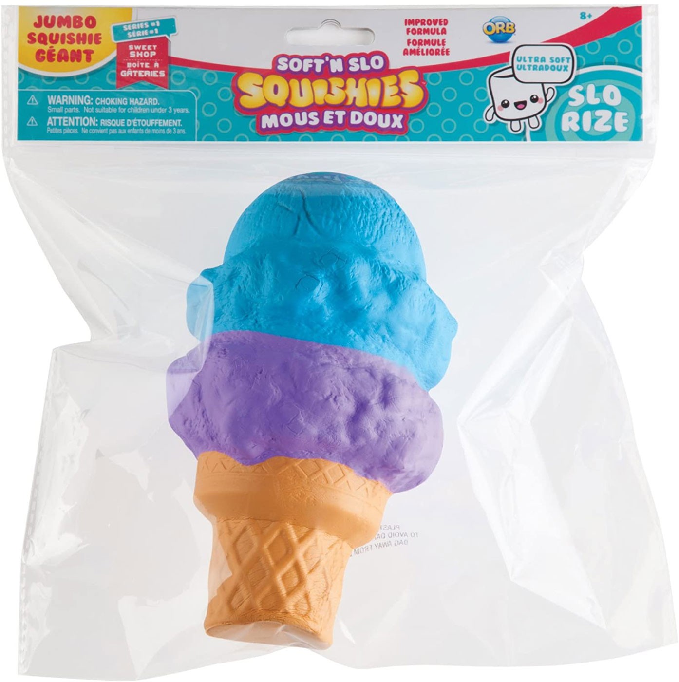 stuffed ice cream cone toy