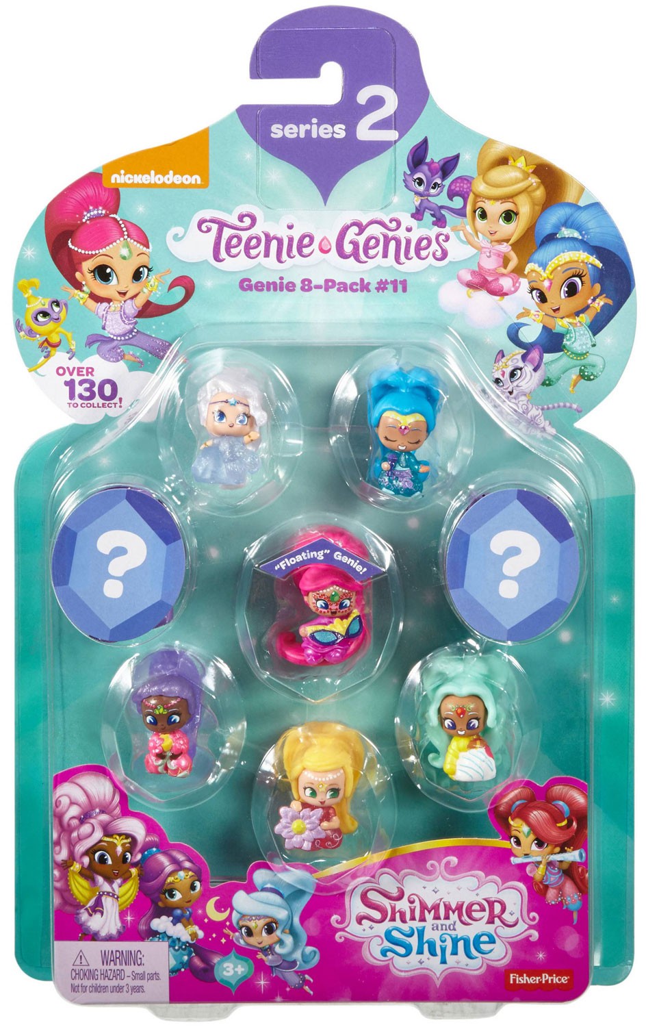 8 Pack Fisher-Price Nickelodeon Shimmer /& Shine Series 2 Genie Teenie Genies #11